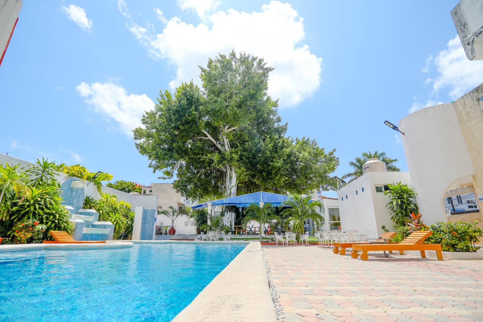 Hotel Maria De Lourdes Cancún Exterior foto