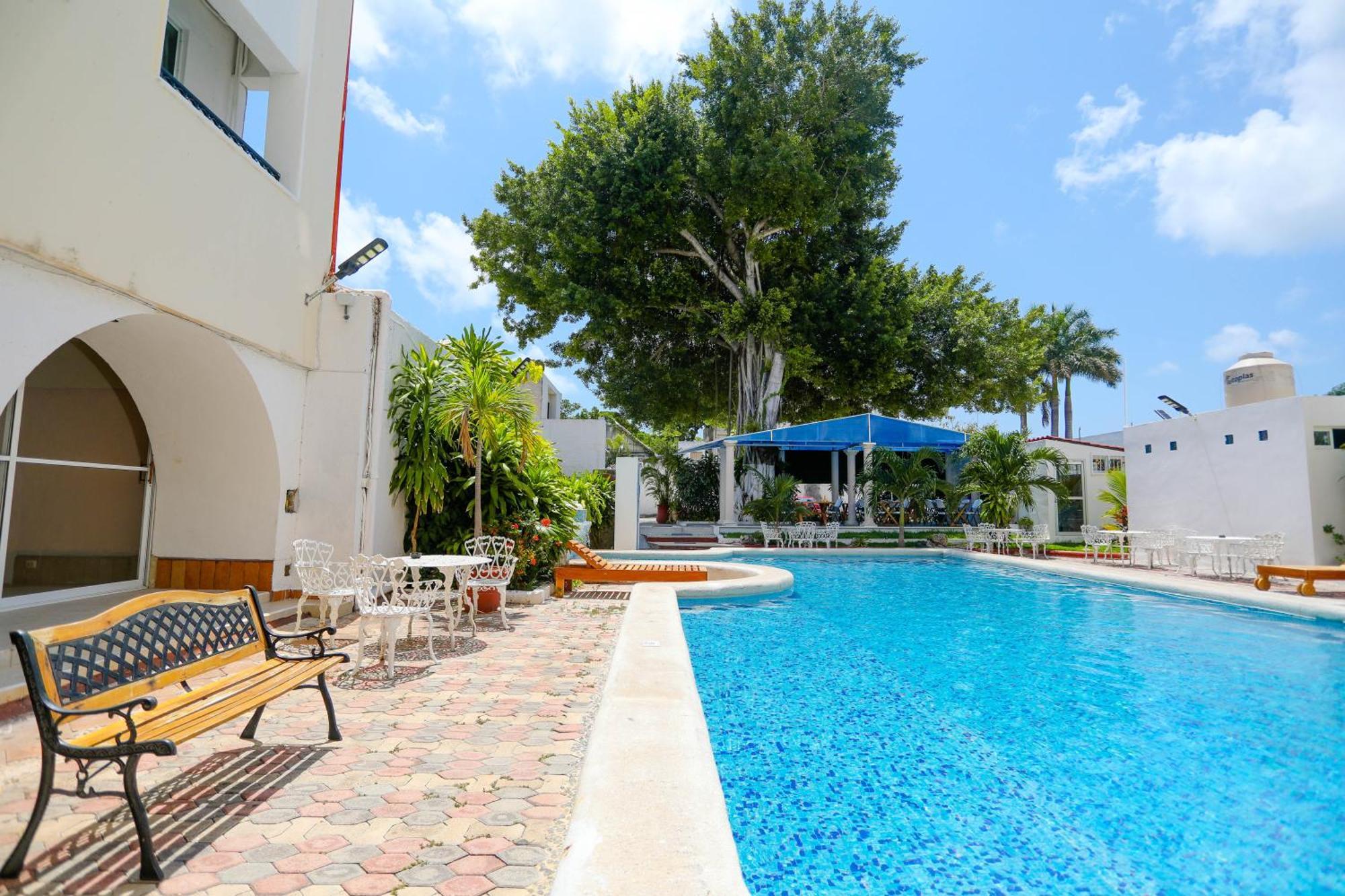 Hotel Maria De Lourdes Cancún Exterior foto