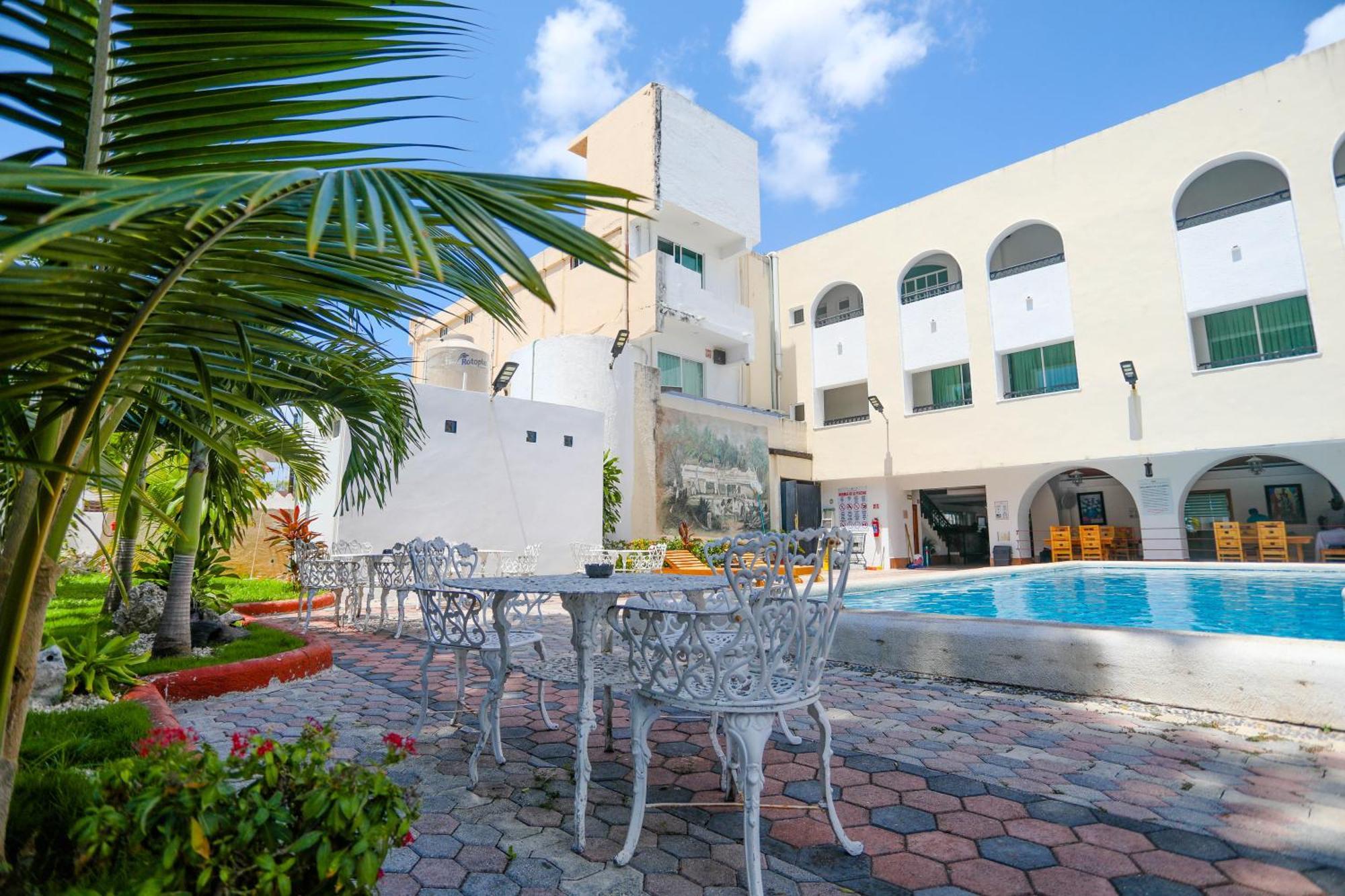 Hotel Maria De Lourdes Cancún Exterior foto